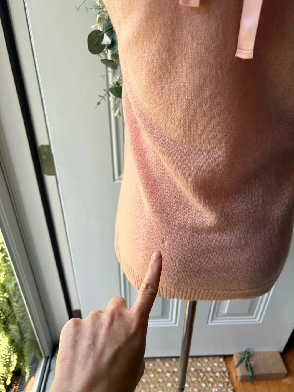 J. Crew 100% Cashmere Lightweight Sleeveless Knit in Soft Pink